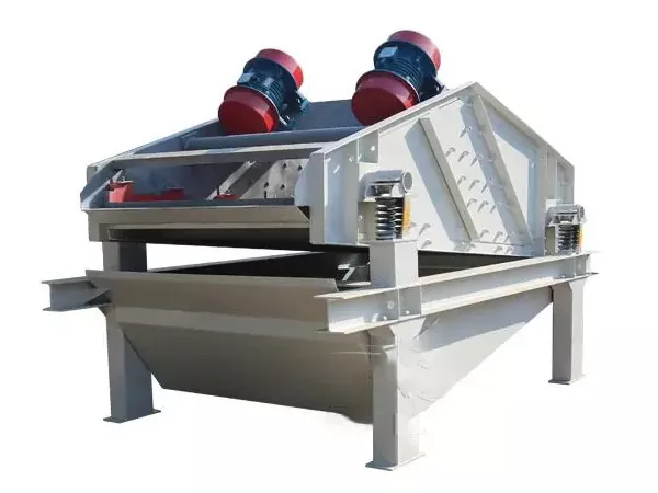 Vibrerande skärm för avvattning med hög effektivitet och frekvens